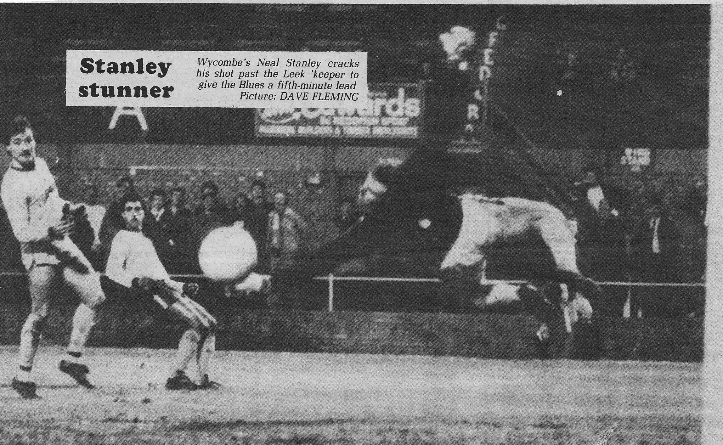 1986 03 10 Leek FAT3R2 N 03 Neal Stanley WW goal 1 on 4