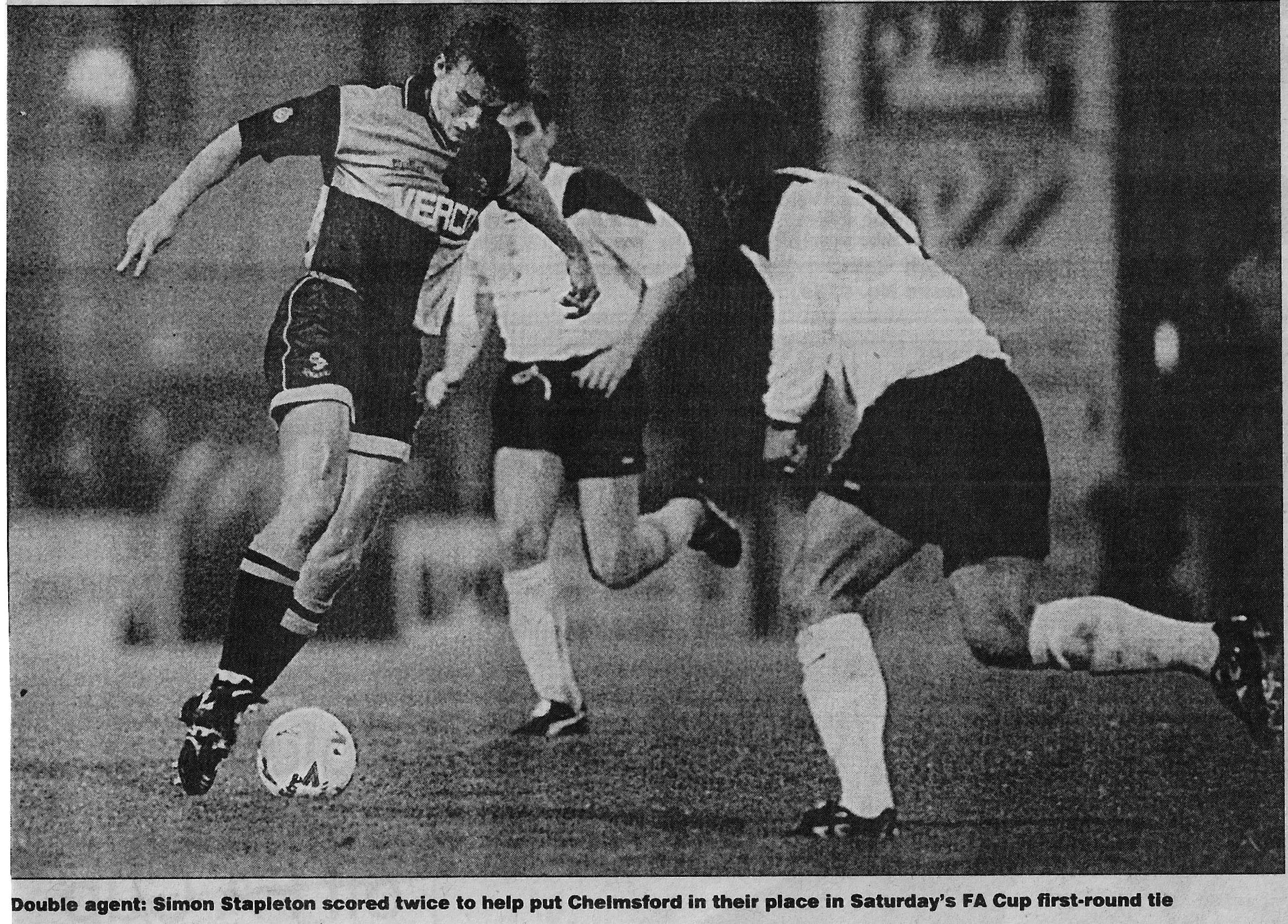 1994 11 12 Chelmsford FAC1 H 11 Simon Stapleton