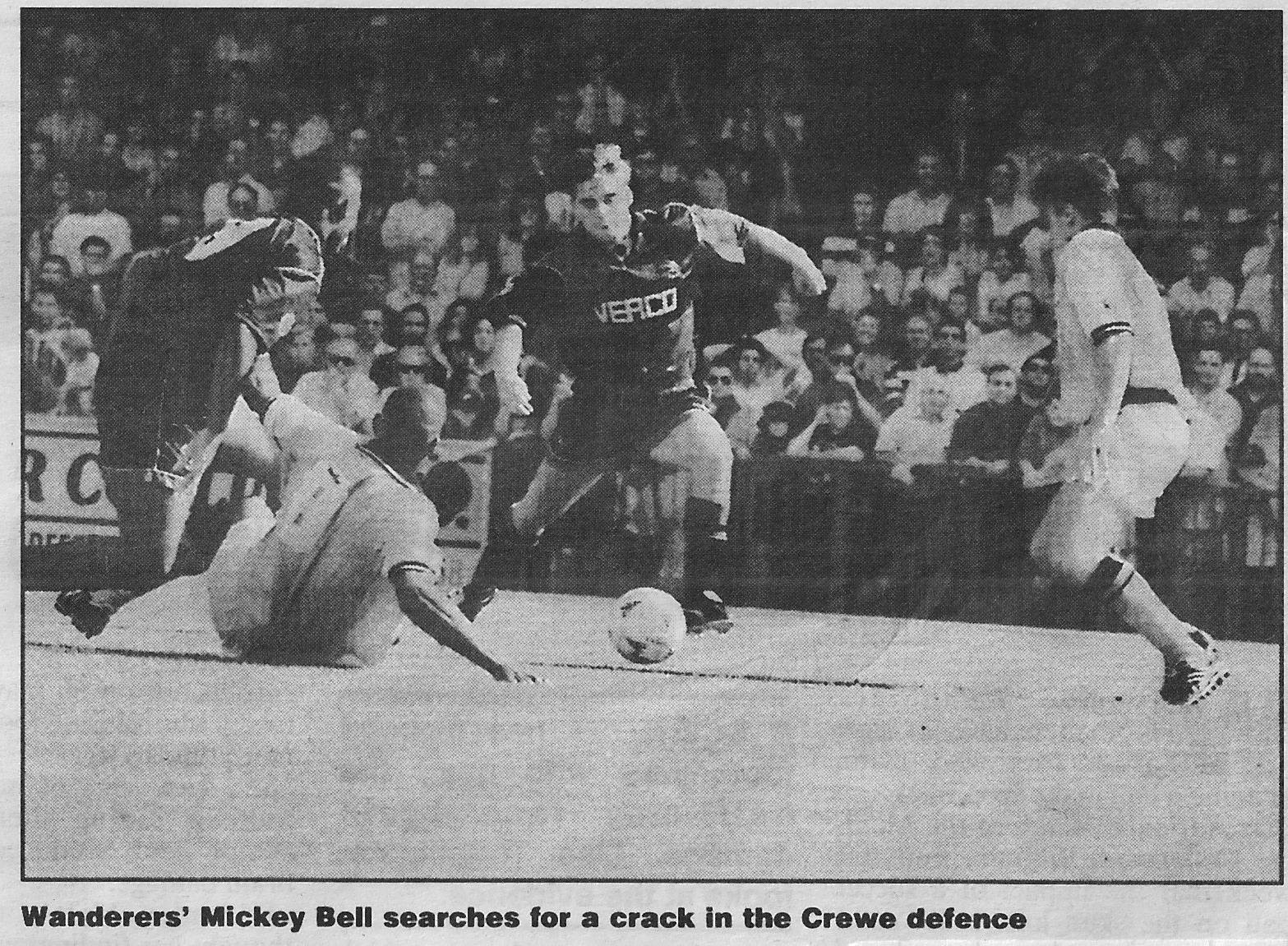 1995 08 12 Crewe EL2 H 11 Mickey Bell