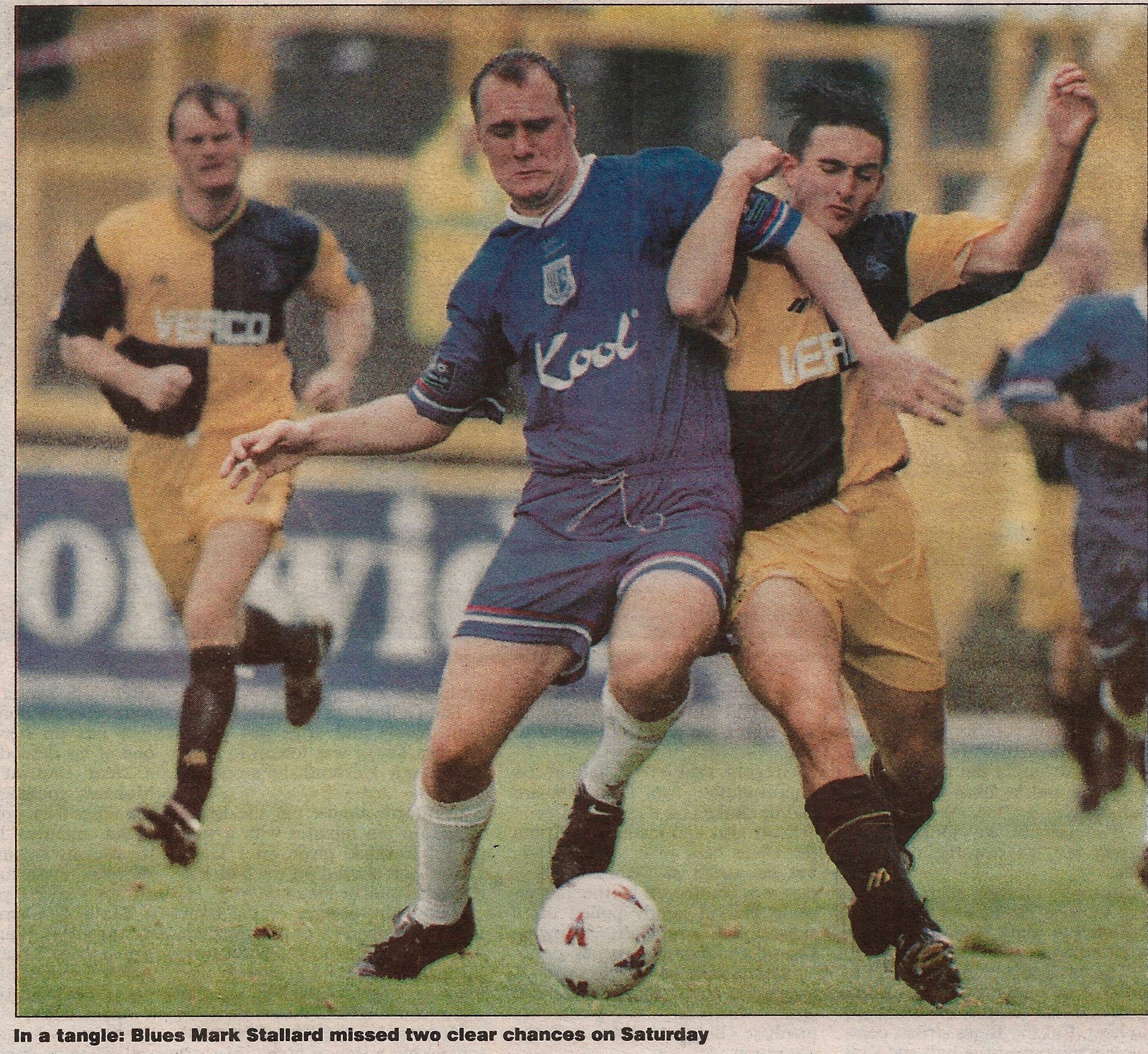 1997 10 11 Gillingham 03 Mark Stallard