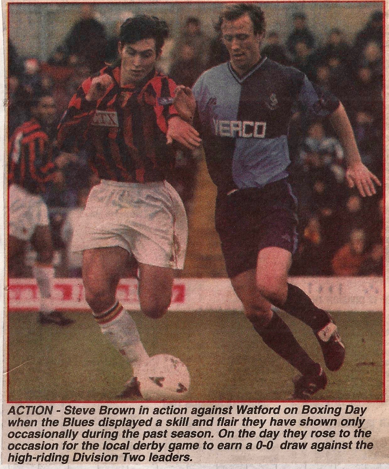 1997 12 26 Watford 02 Dave Carroll