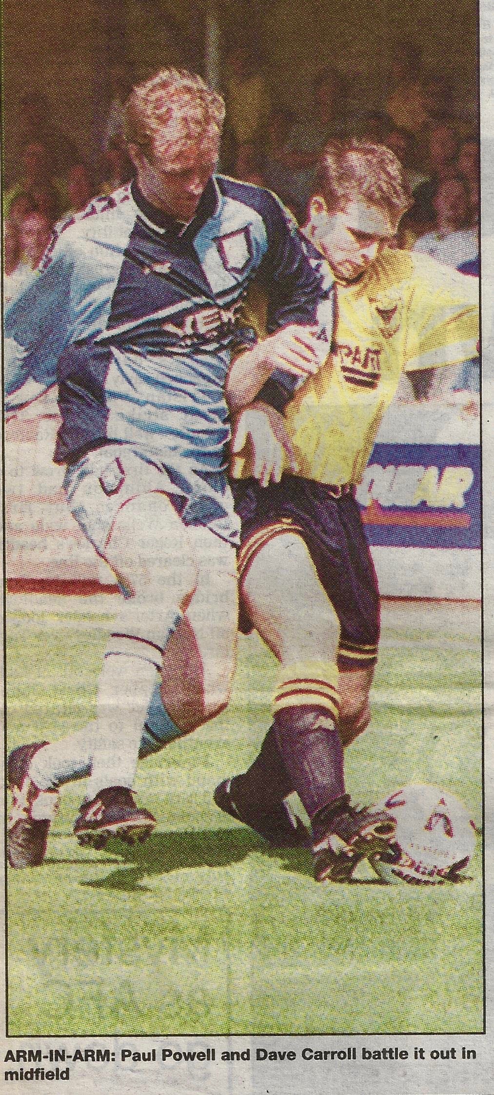 1999 09 04 Oxford Utd NL2 A 03 Dave Carroll