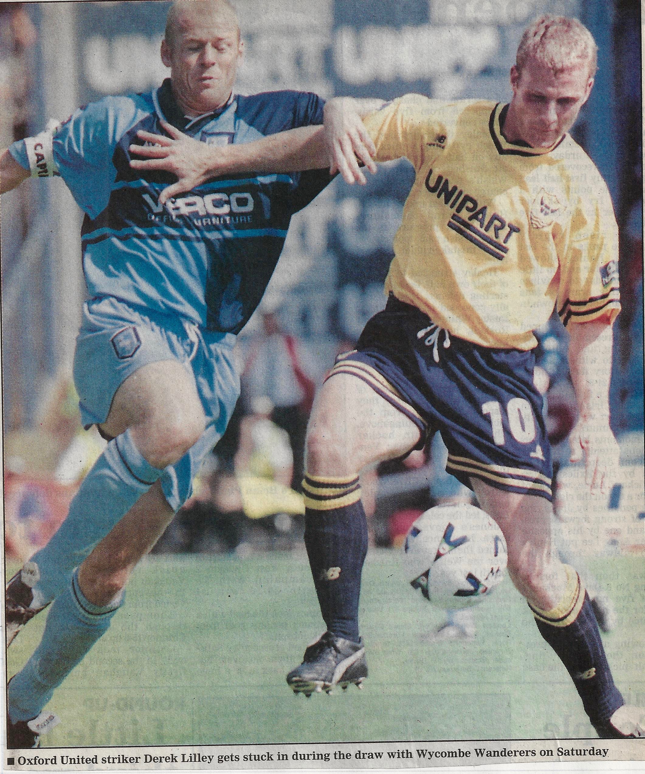 1999 09 04 Oxford Utd NL2 A 05 Keith Ryan 2
