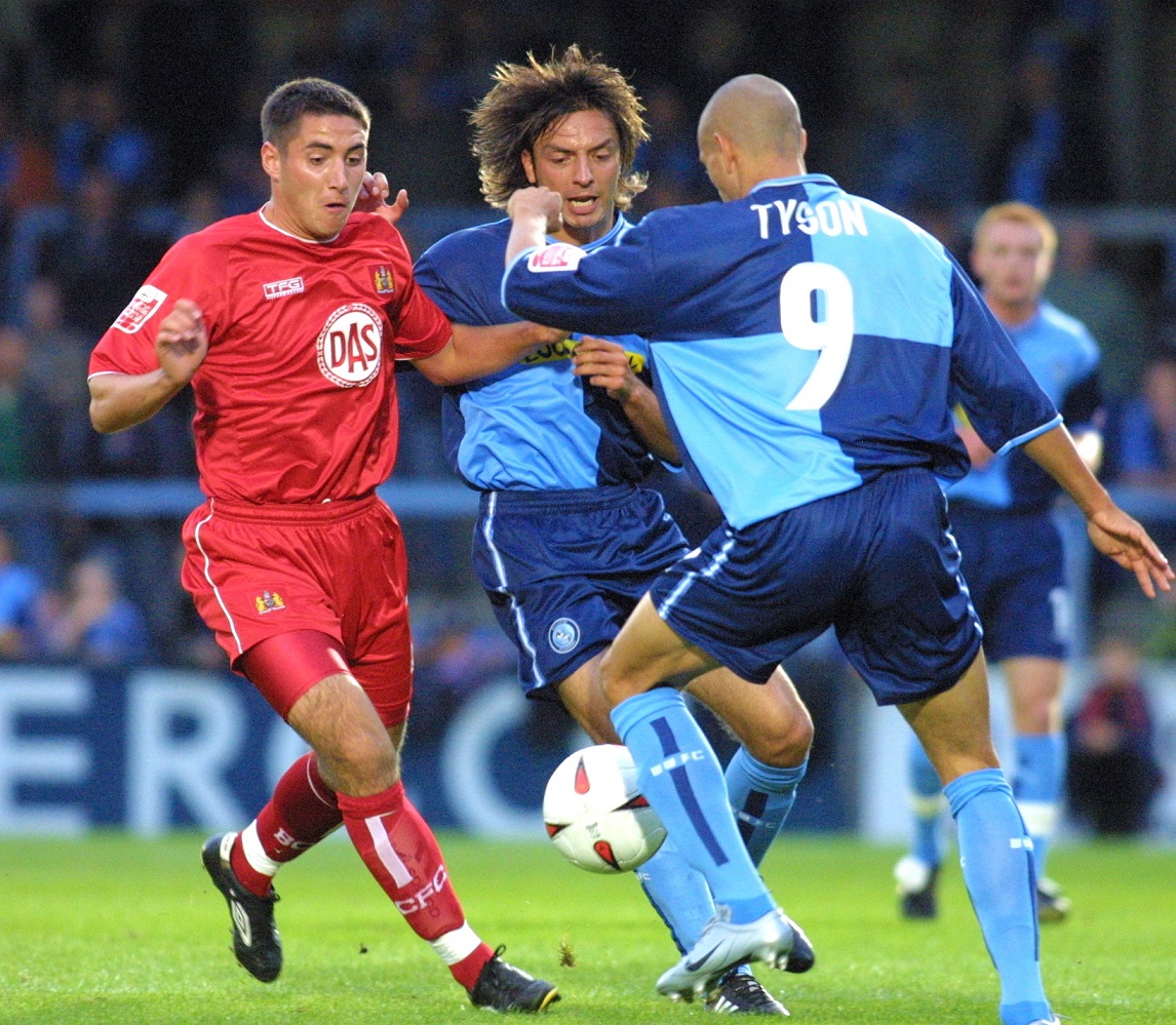 2004 08 24 Bristol City CC1 H 8304 Nathan Tyson+Client Easton