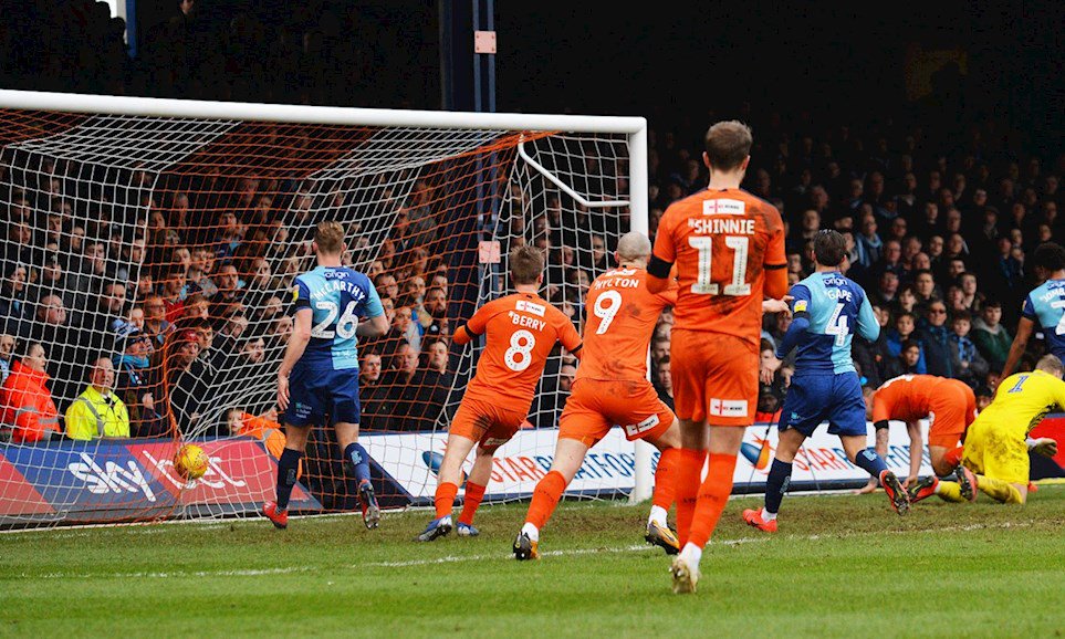 2019 02 09 Luton Town SBL1 A 12 James Collins LT goal1