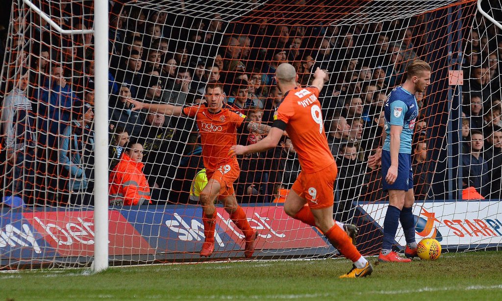 2019 02 09 Luton Town SBL1 A 13 James Collins LT goal1