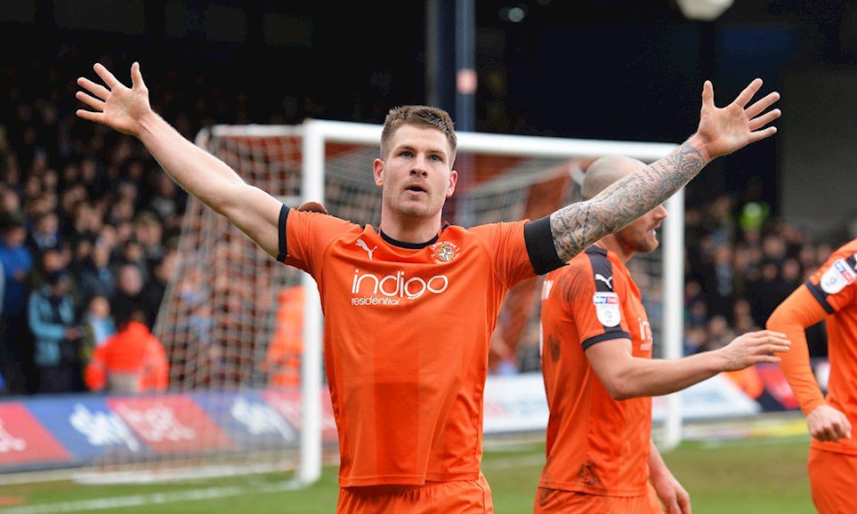 2019 02 09 Luton Town SBL1 A 14 James Collins LT goal1