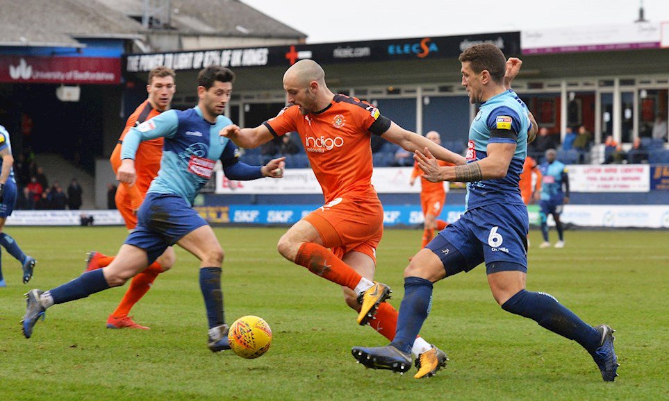 2019 02 09 Luton Town SBL1 A 15 Adam El-Abd+Danny Hylton