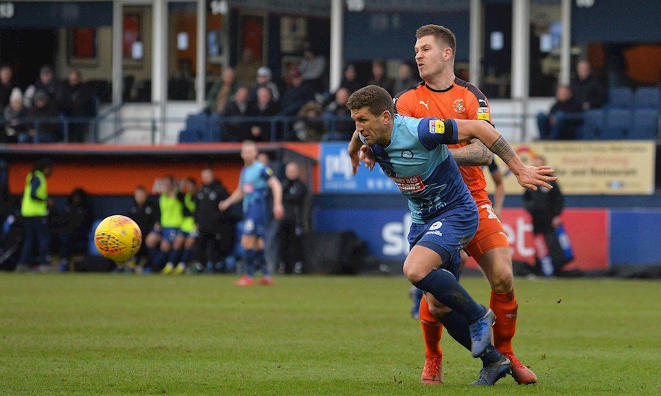 2019 02 09 Luton Town SBL1 A 24 Adam El-Abd+James Collins