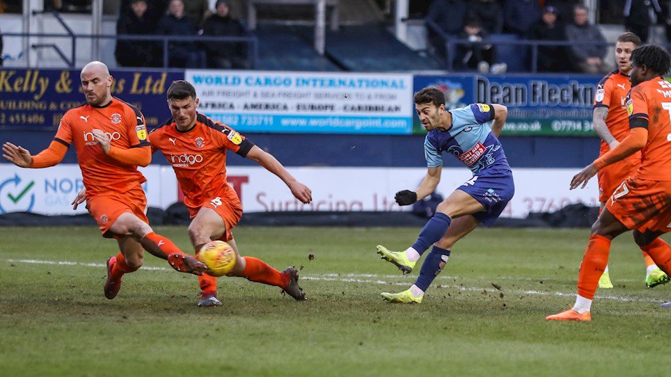2019 02 09 Luton Town SBL1 A 55 Scott Kashket+Alan McCormack