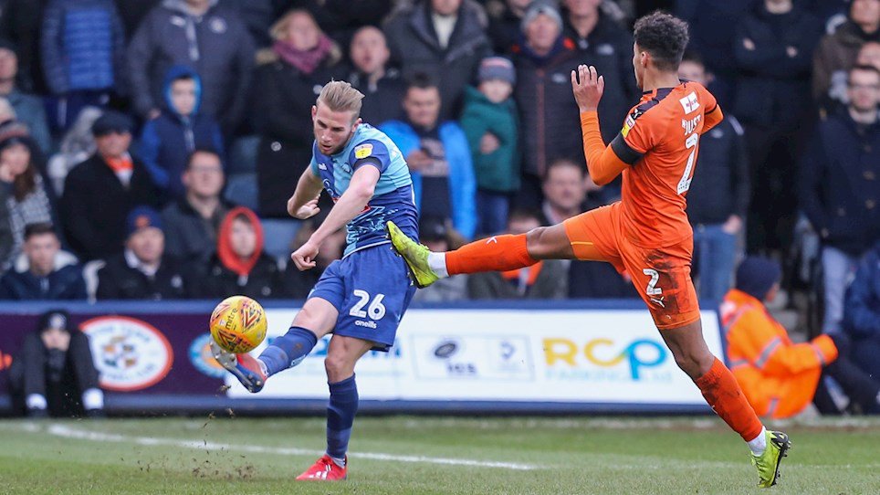 2019 02 09 Luton Town SBL1 A 67 Jason McCarthy+James Justin