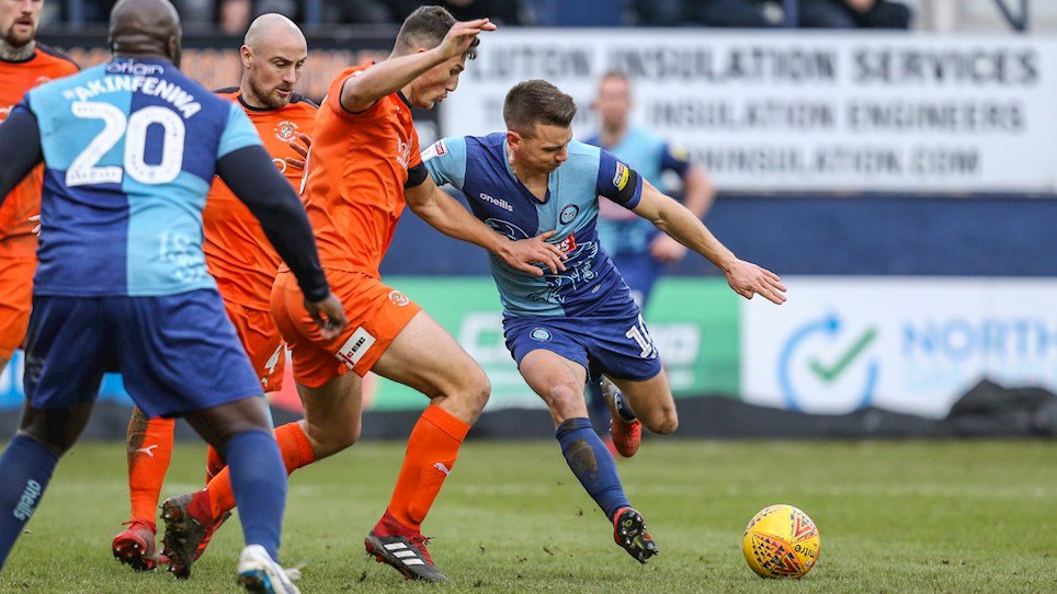 2019 02 09 Luton Town SBL1 A 69 Matt Bloomfield+Matthew Pearson