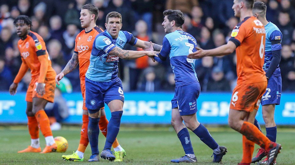 2019 02 09 Luton Town SBL1 A 71 Adam El-Abd+Joe Jacobson