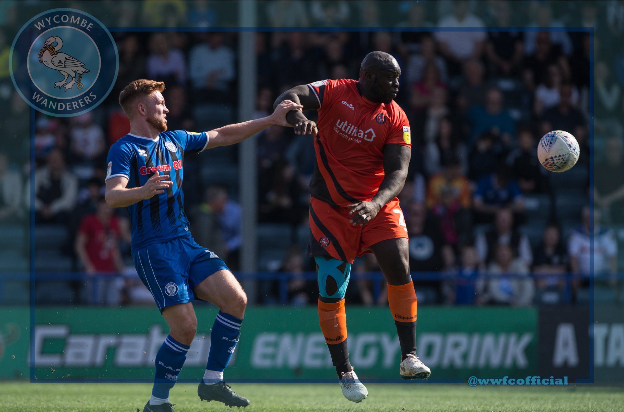 2019 04 19 Rochdale SBL1 A 25 Adebayo Akinfenwa+Callum Camps