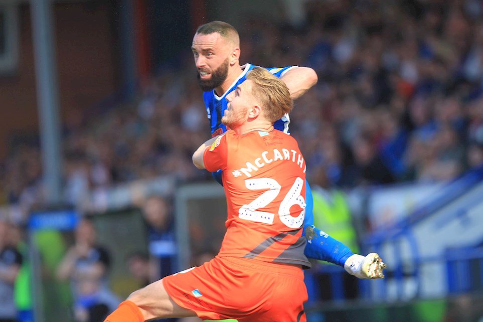 2019 04 19 Rochdale SBL1 A 71 Jason McCarthy+Aaron Wilbraham