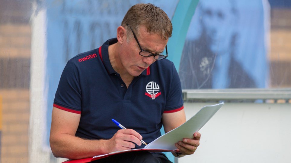 2019 08 03 Bolton SBL1 H 118 Manager Phil Parkinson