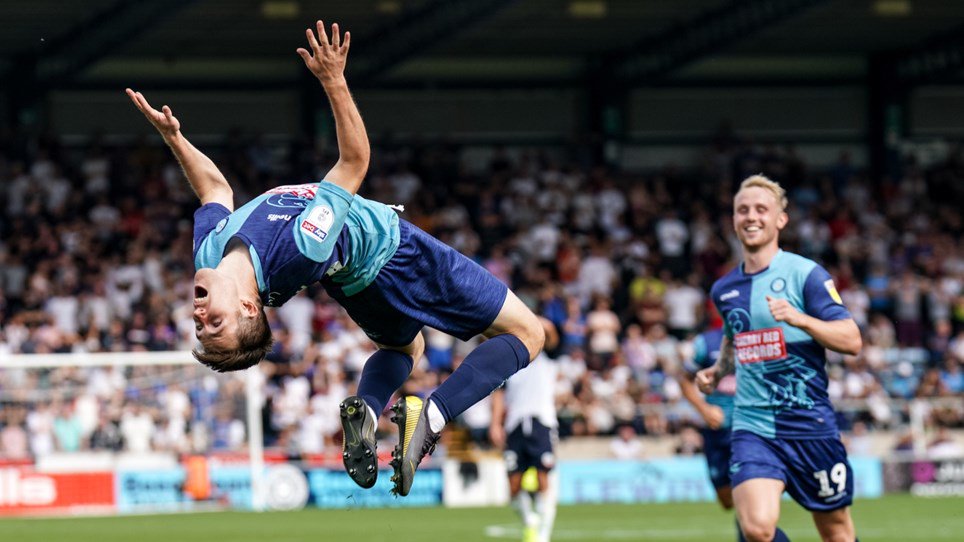 2019 08 03 Bolton SBL1 H 133 WWGoal1 Paul Smyth celebrate