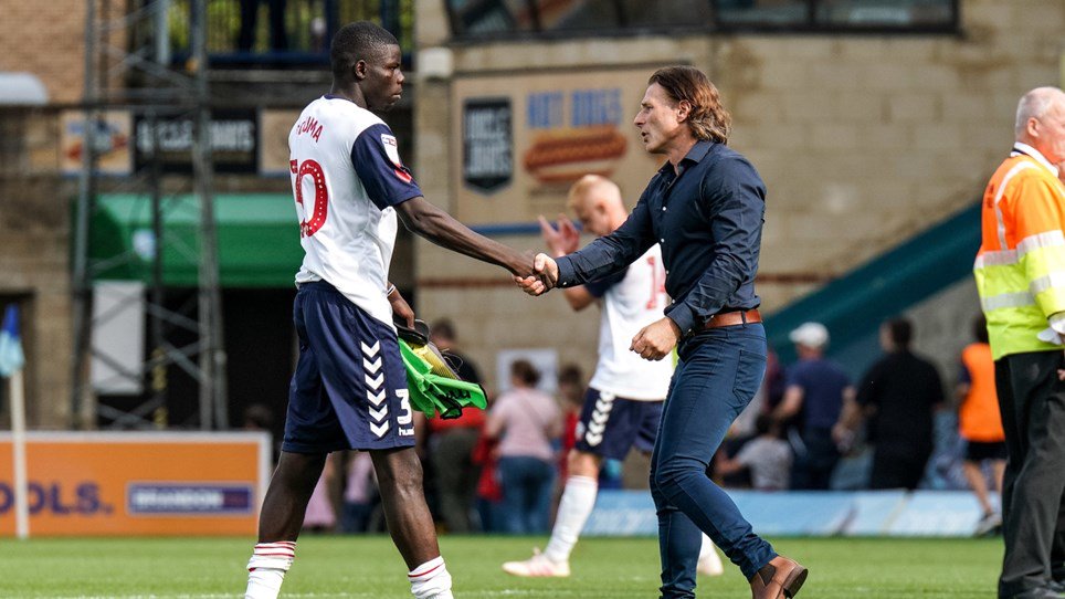 2019 08 03 Bolton SBL1 H 188 End Match Ainsworth+Zouma