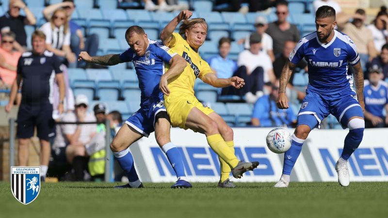 2019 09 14 Gillingham SBL1 A 15 Alex Samuel+Barry Fuller