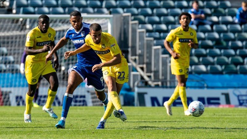 2019 09 14 Gillingham SBL1 A 22 Nick Freeman+Mikael Mandron