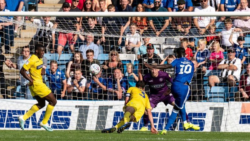 2019 09 14 Gillingham SBL1 A 41 GFC Goal1 Mikael Ndjoli