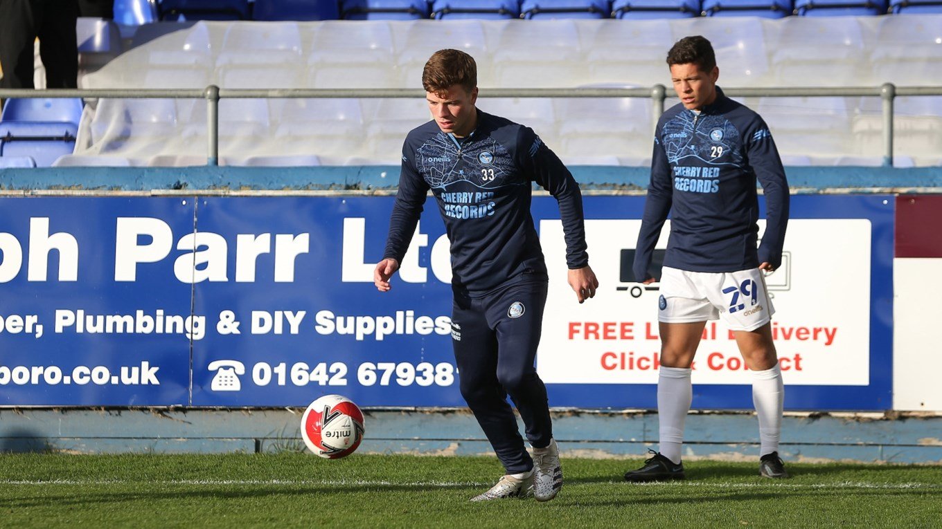 2021 11 06 Hartlepool FAC1 A 03 Oliver Pendlebury TJay DeBarr