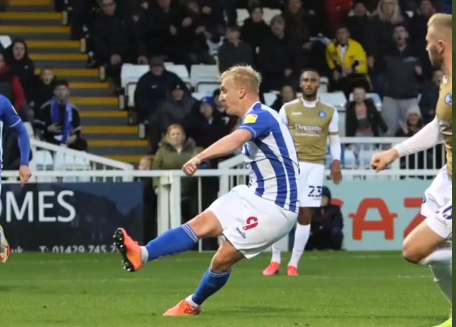 2021 11 06 Hartlepool FAC1 A 21 HU goal1 Mark Cullen