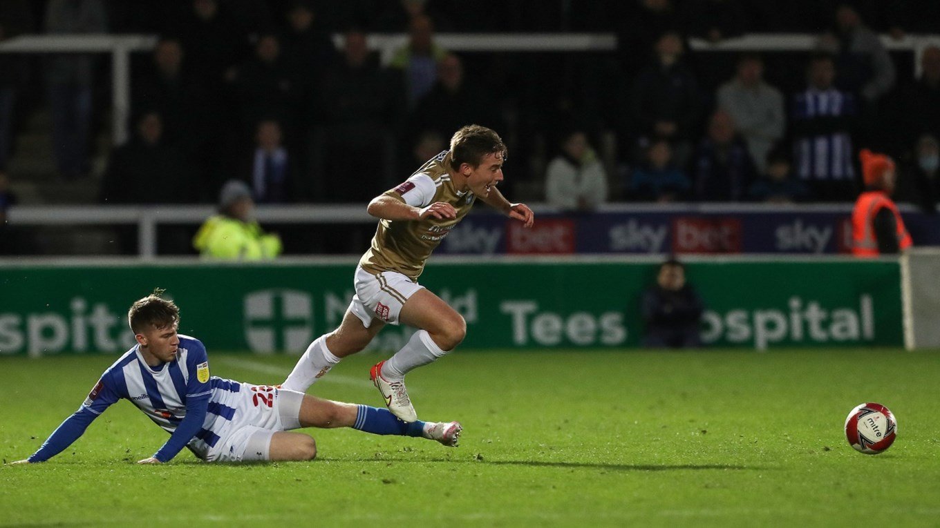 2021 11 06 Hartlepool FAC1 A 61 David Wheeler+Matty Daly