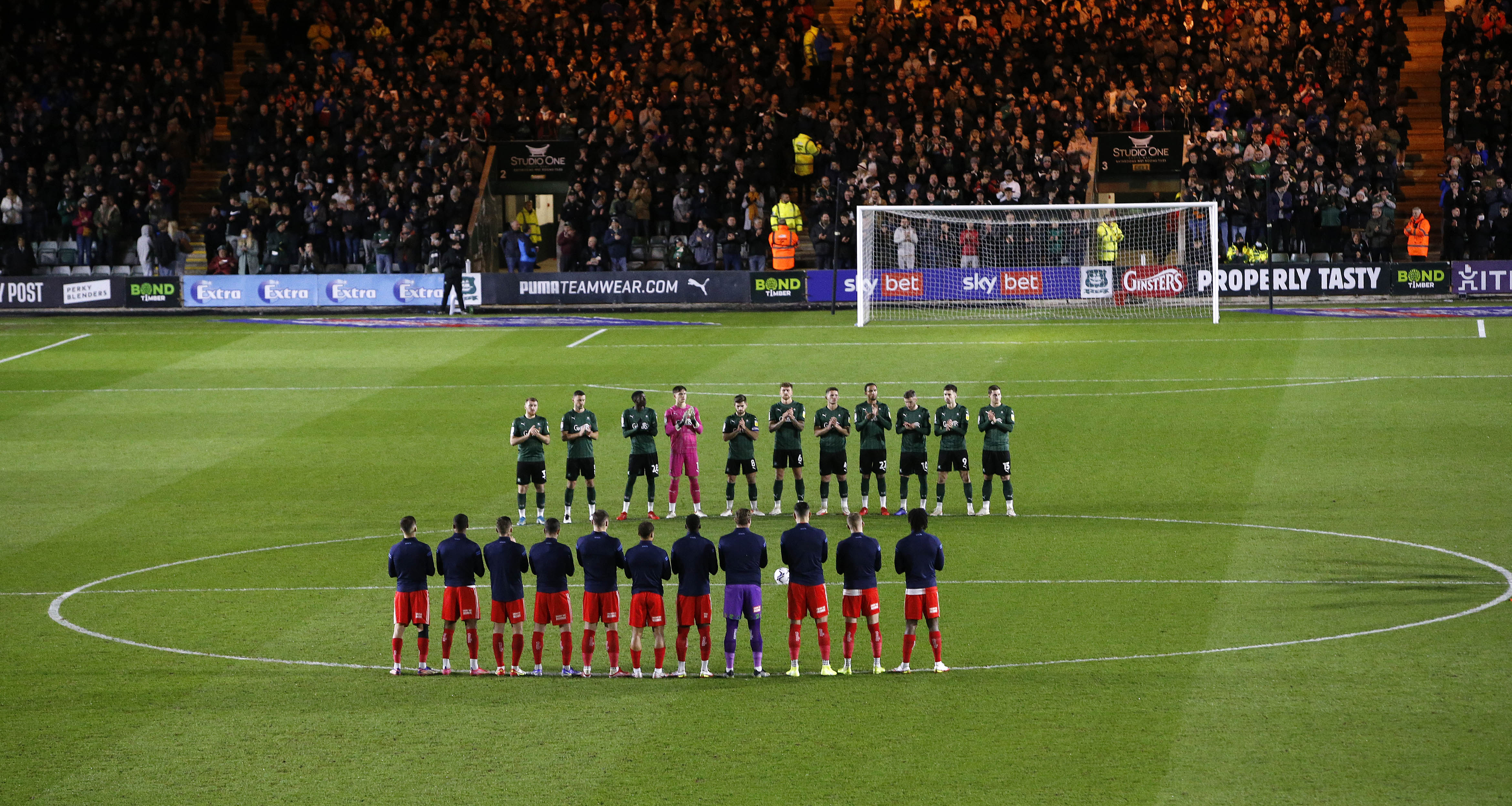 2021 11 23 Plymouth SBL1 A 10 Minutes Applause for Graham Little