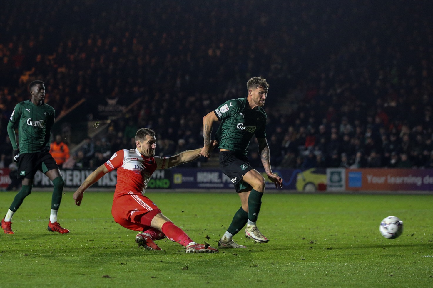 2021 11 23 Plymouth SBL1 A 61 Sam Vokes wwgoal1+Dan Scarr