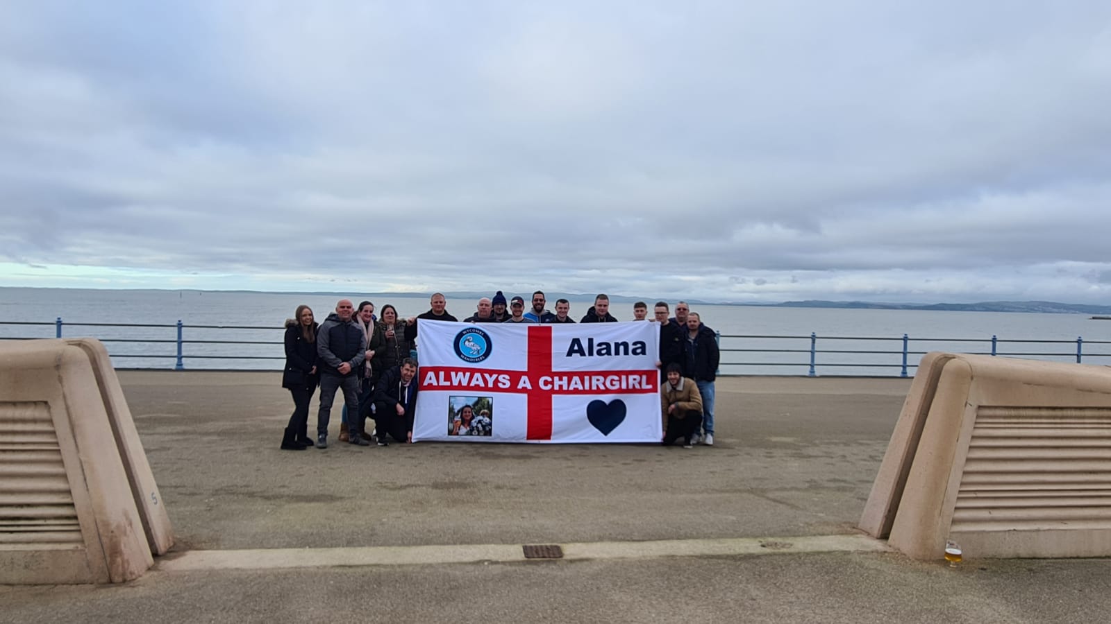 2022 01 22 Morecambe SBL1 A P11 Sea Front remembering Alana