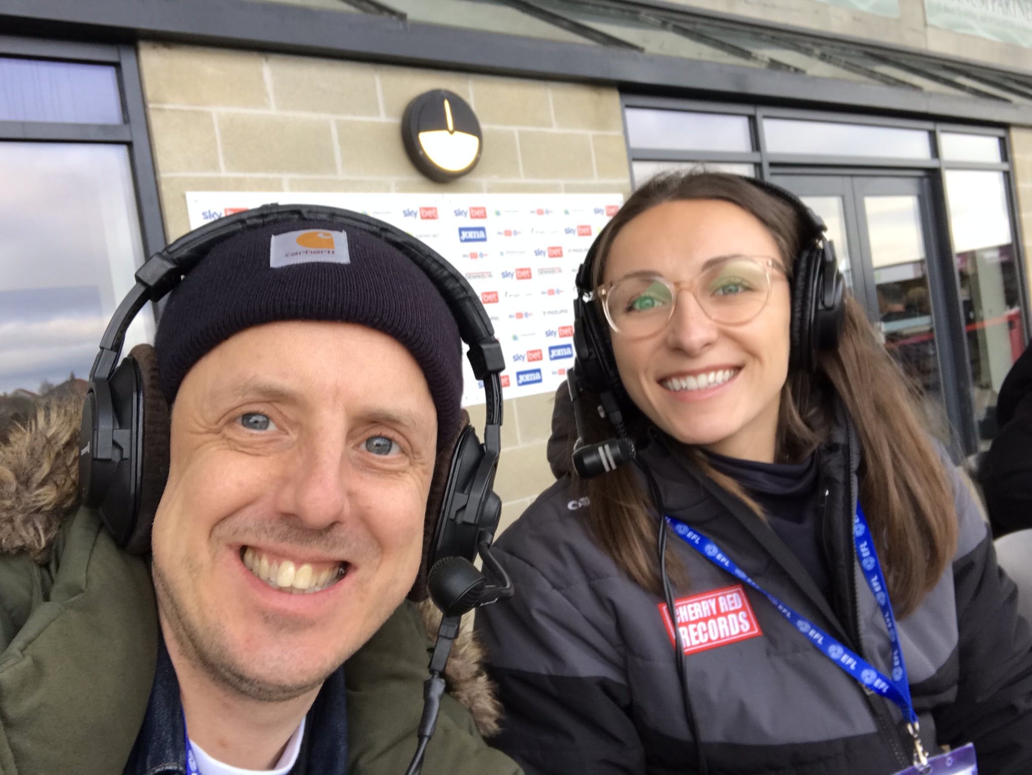 2022 01 22 Morecambe SBL1 A P13 Commentary Team Phil Catchpole+Aleshia Povey