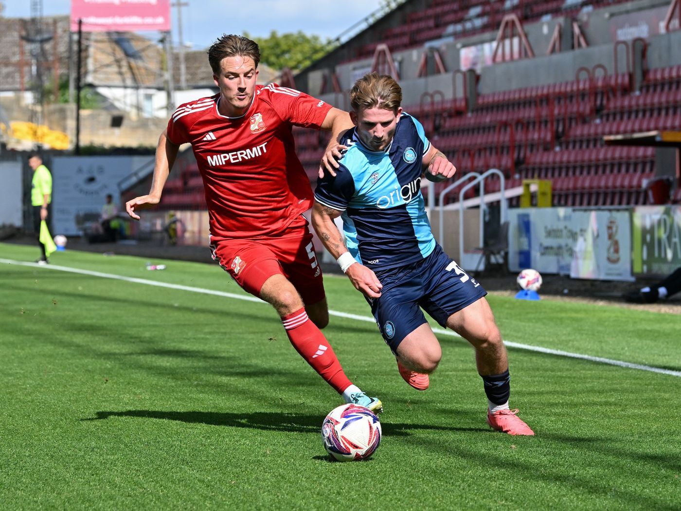 2024 08 03 Swindon FR A 33 Jasper Pattenden+Will Wright