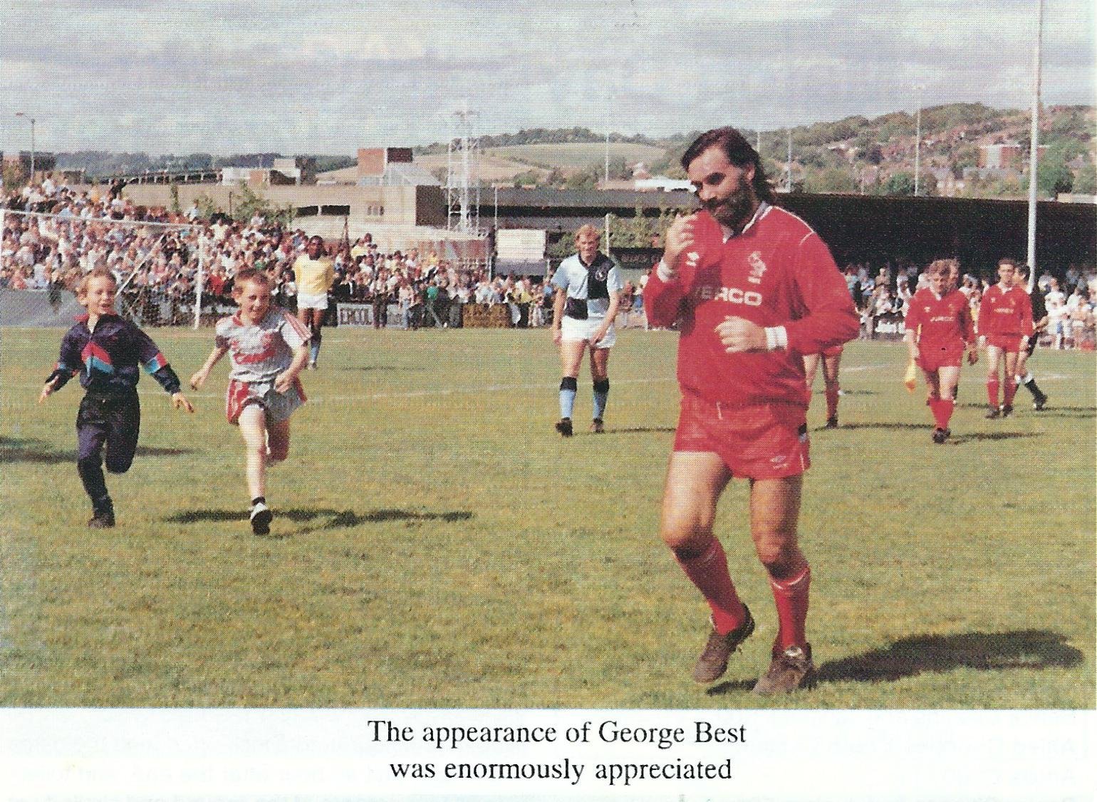 1990 05 07 Last Game At Loakes Park Programme 104 George Best