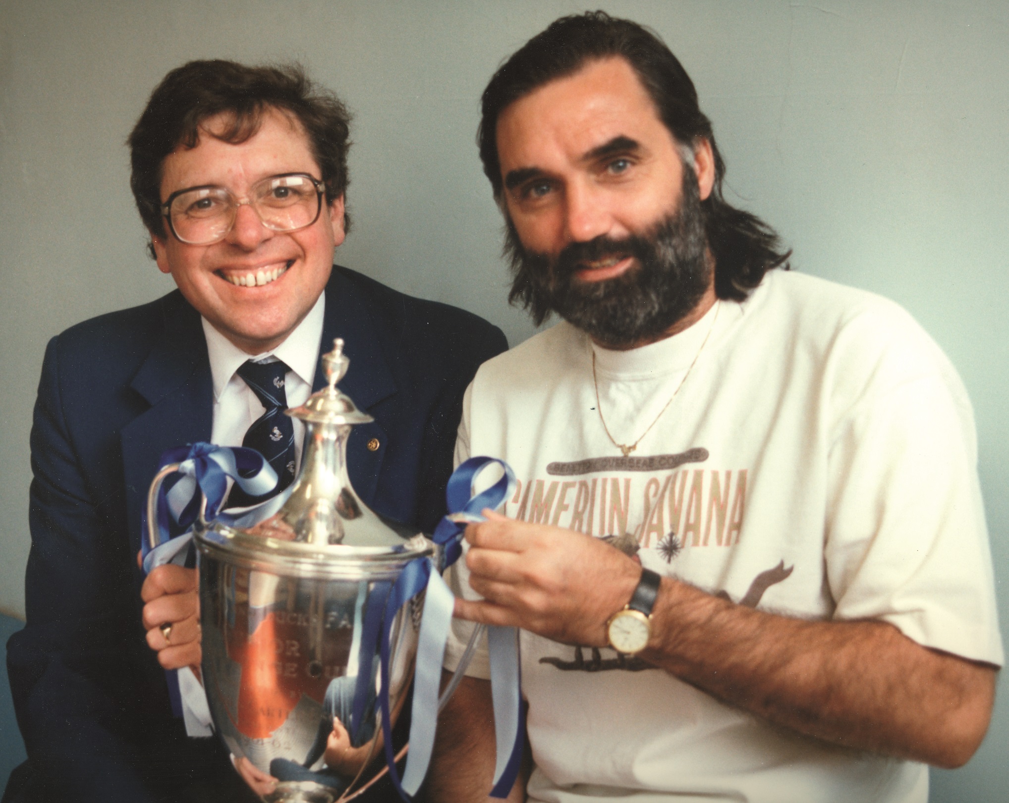 1990 05 07 Last Game At Loakes Park Programme 200 Alan Hutchinson+George Best