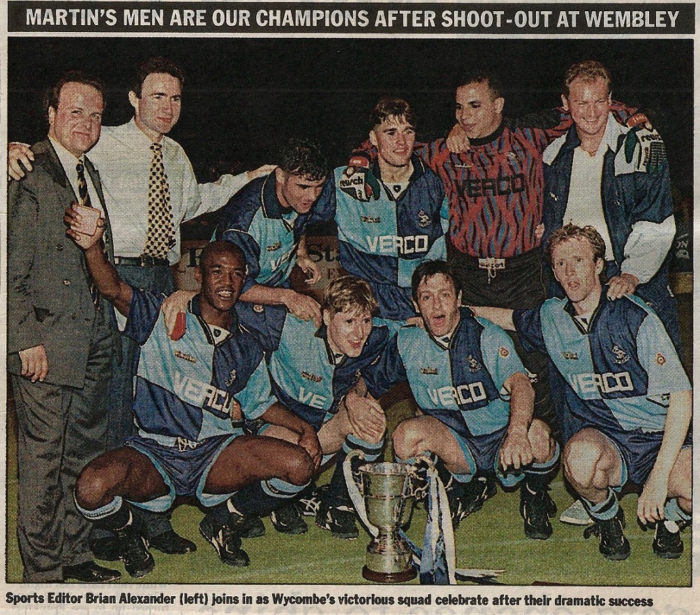1995 05 15 Evening Std London 5 A Sides winners