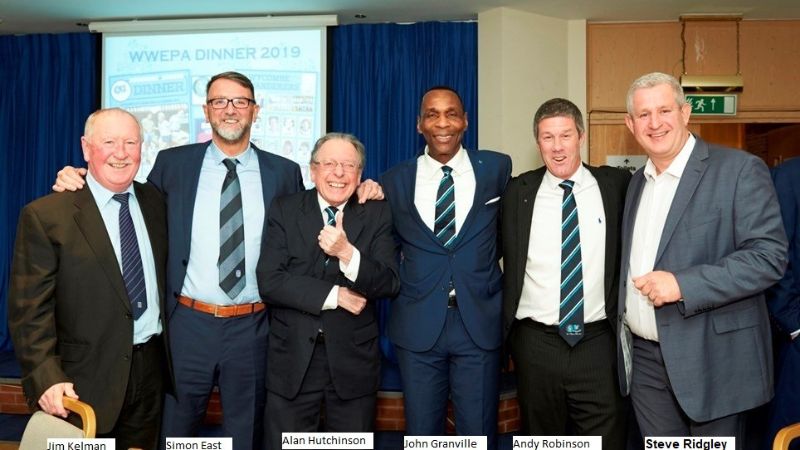 2019 11 22 WWEPA Dinner 06 Kelman+Simon East+Hutch+Granville+Robinson+Steve Ridgley