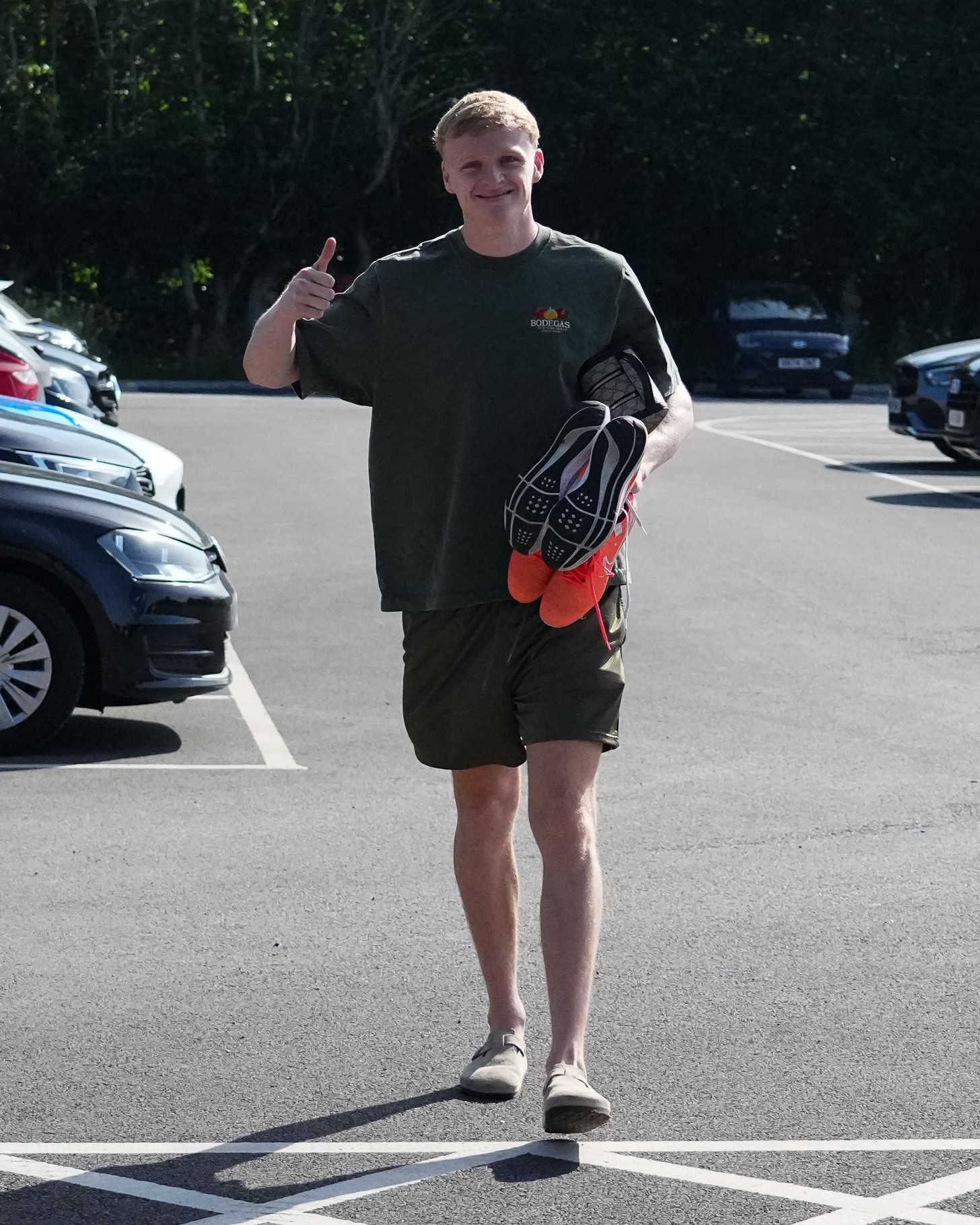 First Day Back In Training